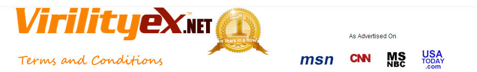 Virility EX Legal Terms and Conditions